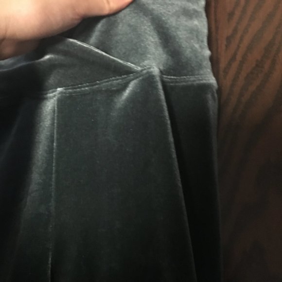 High Waisted velvet leggings - Picture 2 of 2